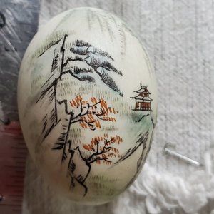 Chinese painted egg